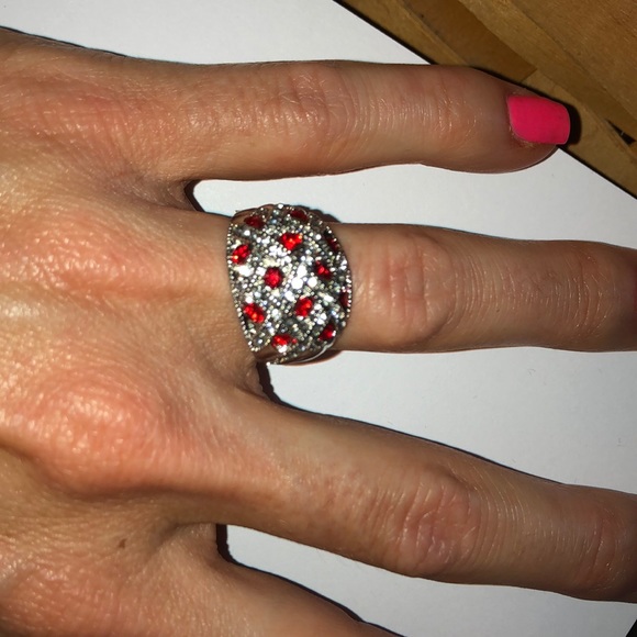 Ruby ring size 7 - Picture 2 of 2